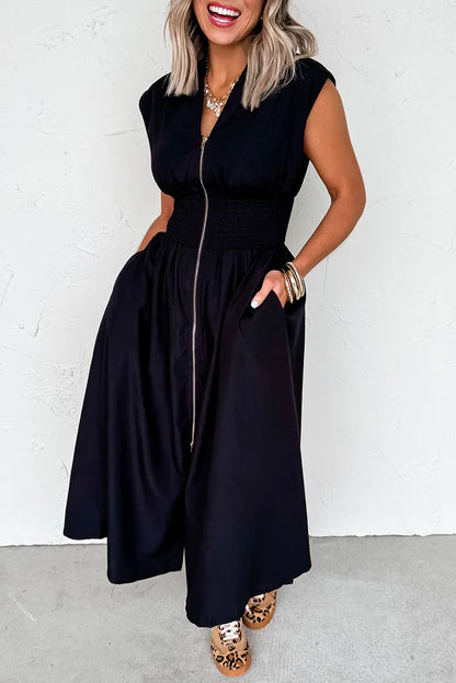 NOIR MAXI DRESS