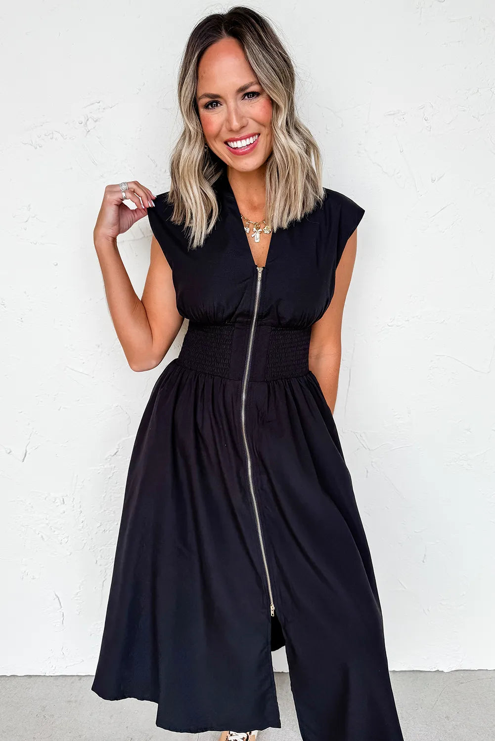 NOIR MAXI DRESS