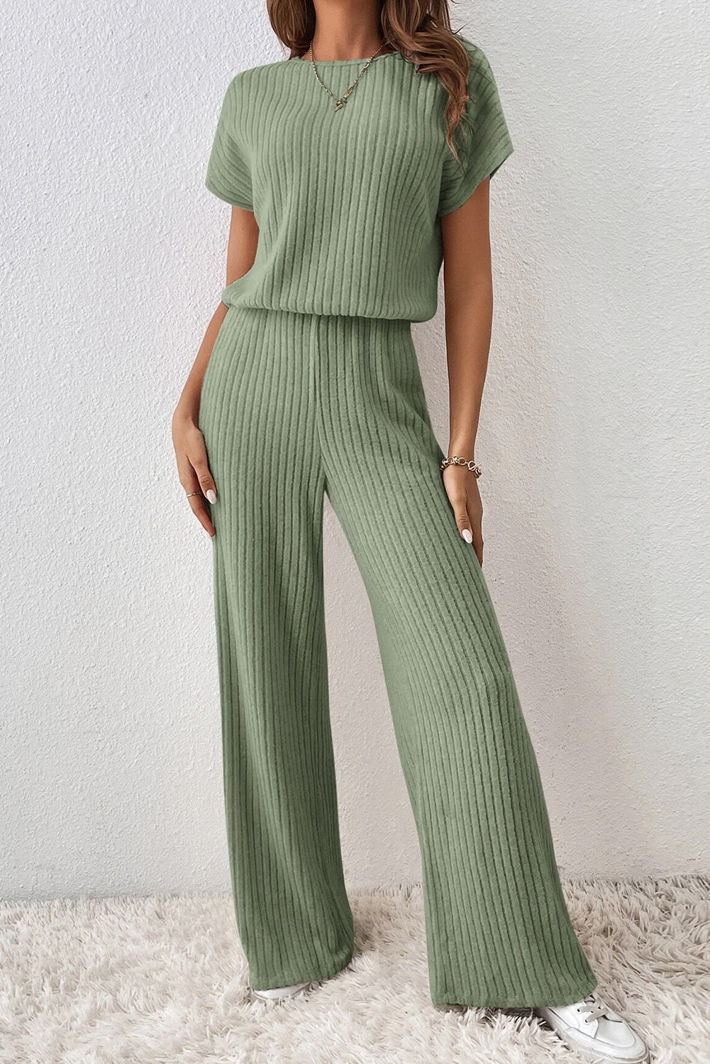 ON THE MOVE JUMPSUIT