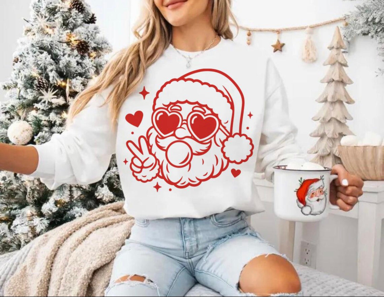 SANTA BAE SWEATSHIRT