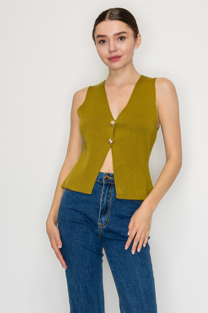 OLIVE GREEN VEST