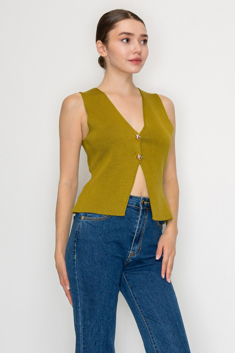 OLIVE GREEN VEST
