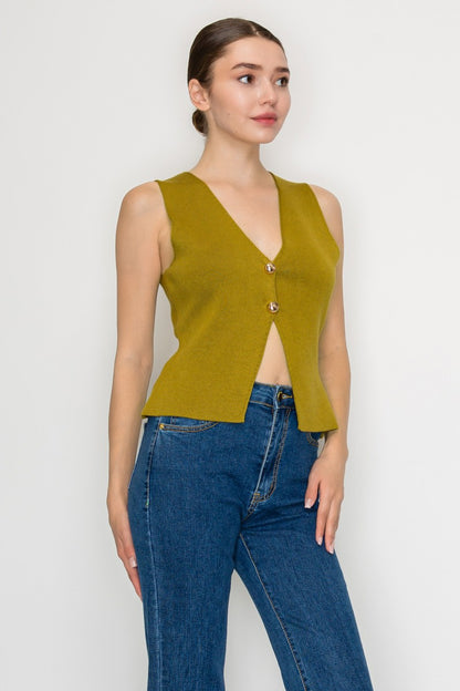 OLIVE GREEN VEST