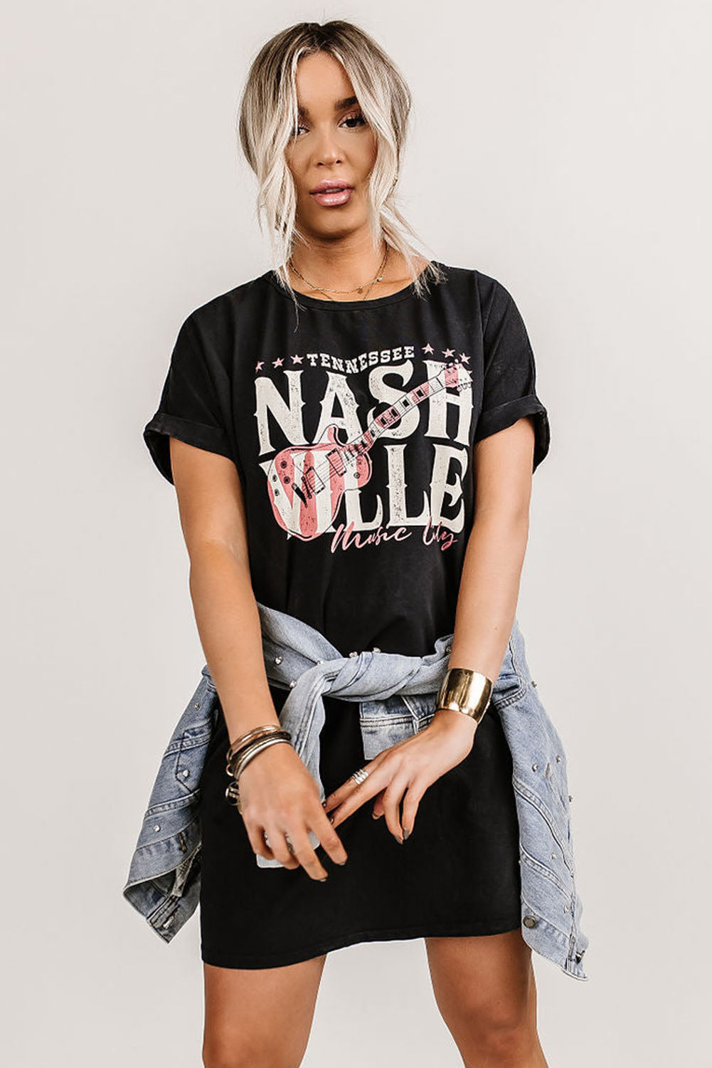 NASHVILLE T-SHIRT DRESS