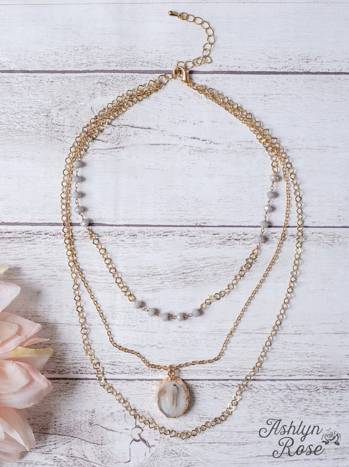 SWEET TO BE LOVED LAYERED NECKLACE