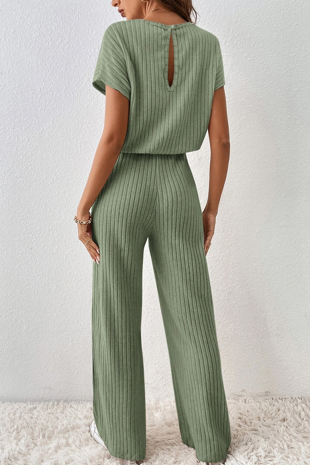 ON THE MOVE JUMPSUIT