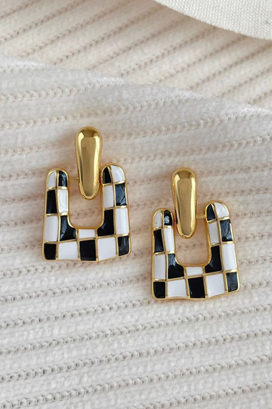 CHECKMATE EARRINGS