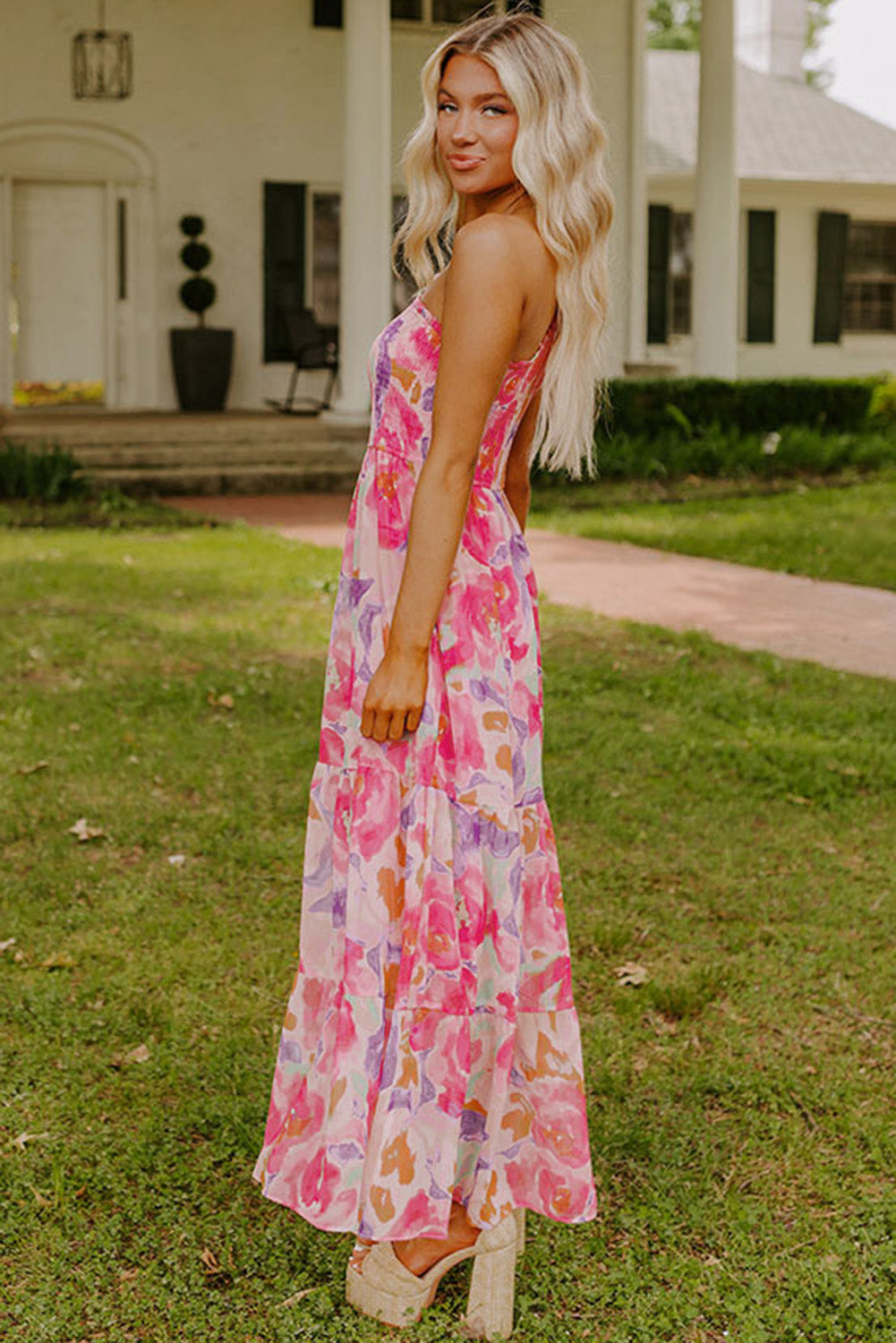 WHISPERING PETALS MAXI DRESS
