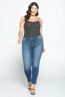 MICA PLUS SIZE SKINNY ANKLE JEANS