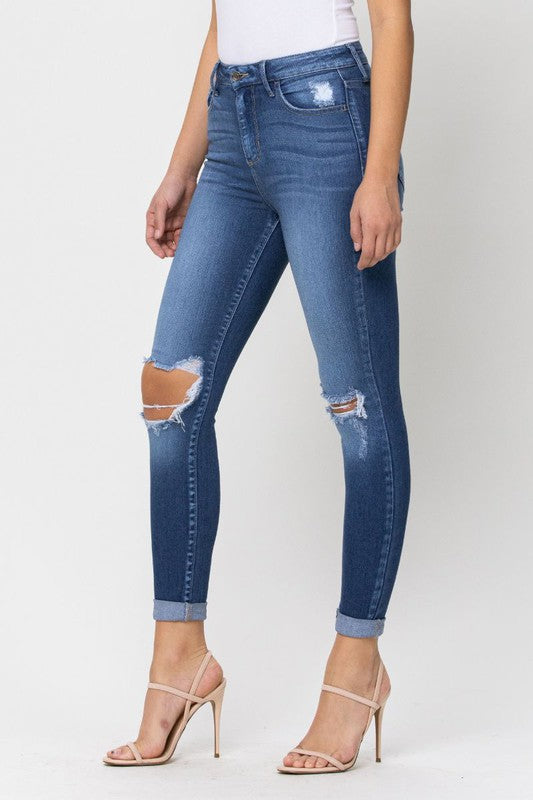 MY TIME HIGH RISE JEANS