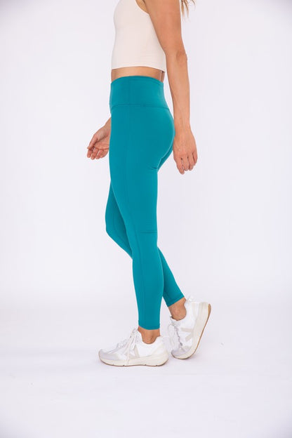 SOLID TEAL LEGGING
