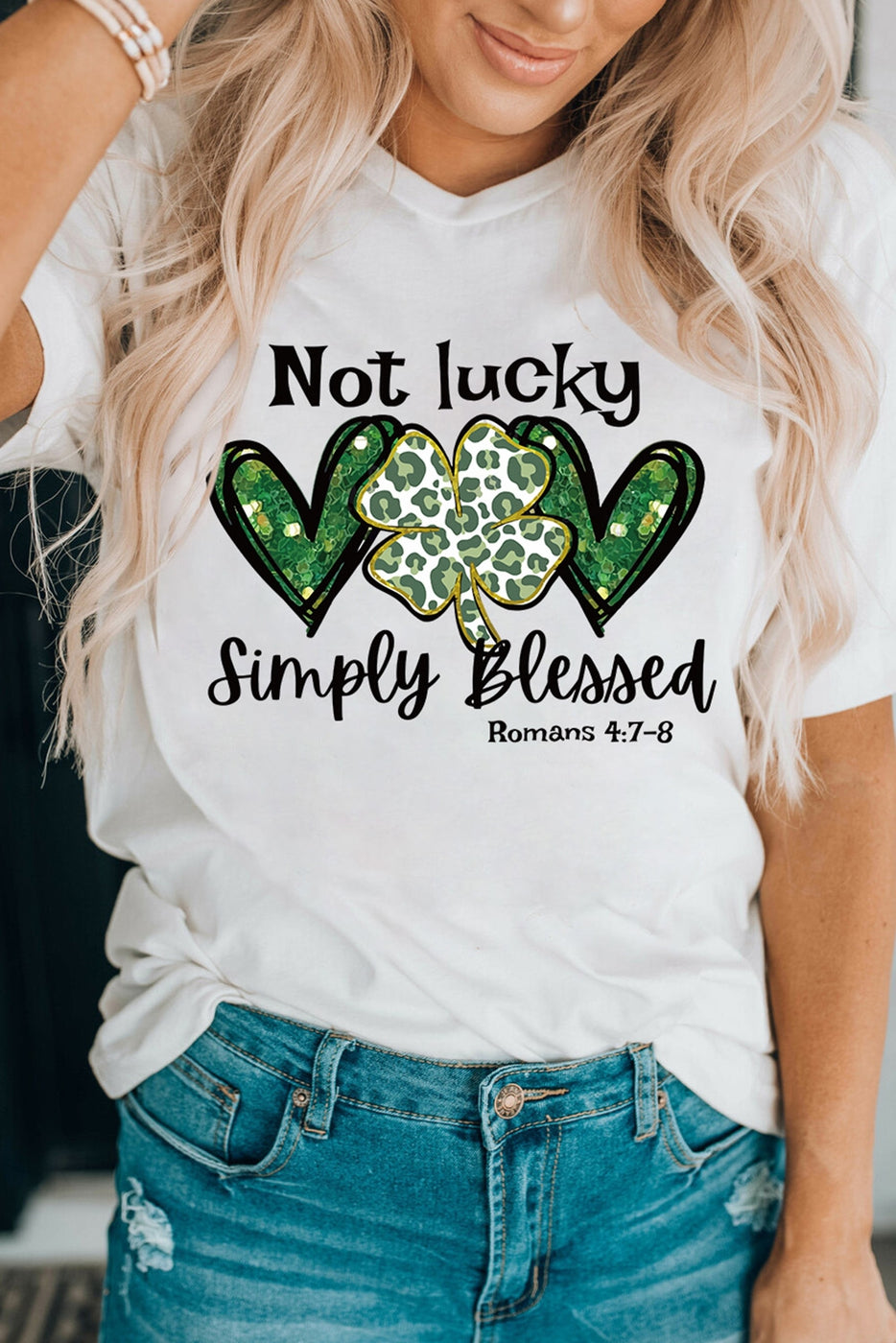 SIMPLY BLESED TEE