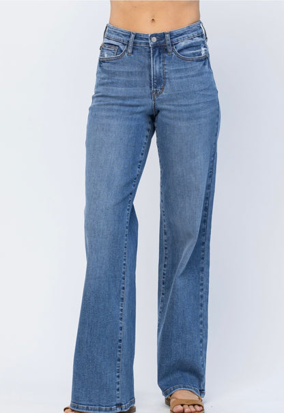 JUDY BLUE TROUSER JEAN WIDE LEG