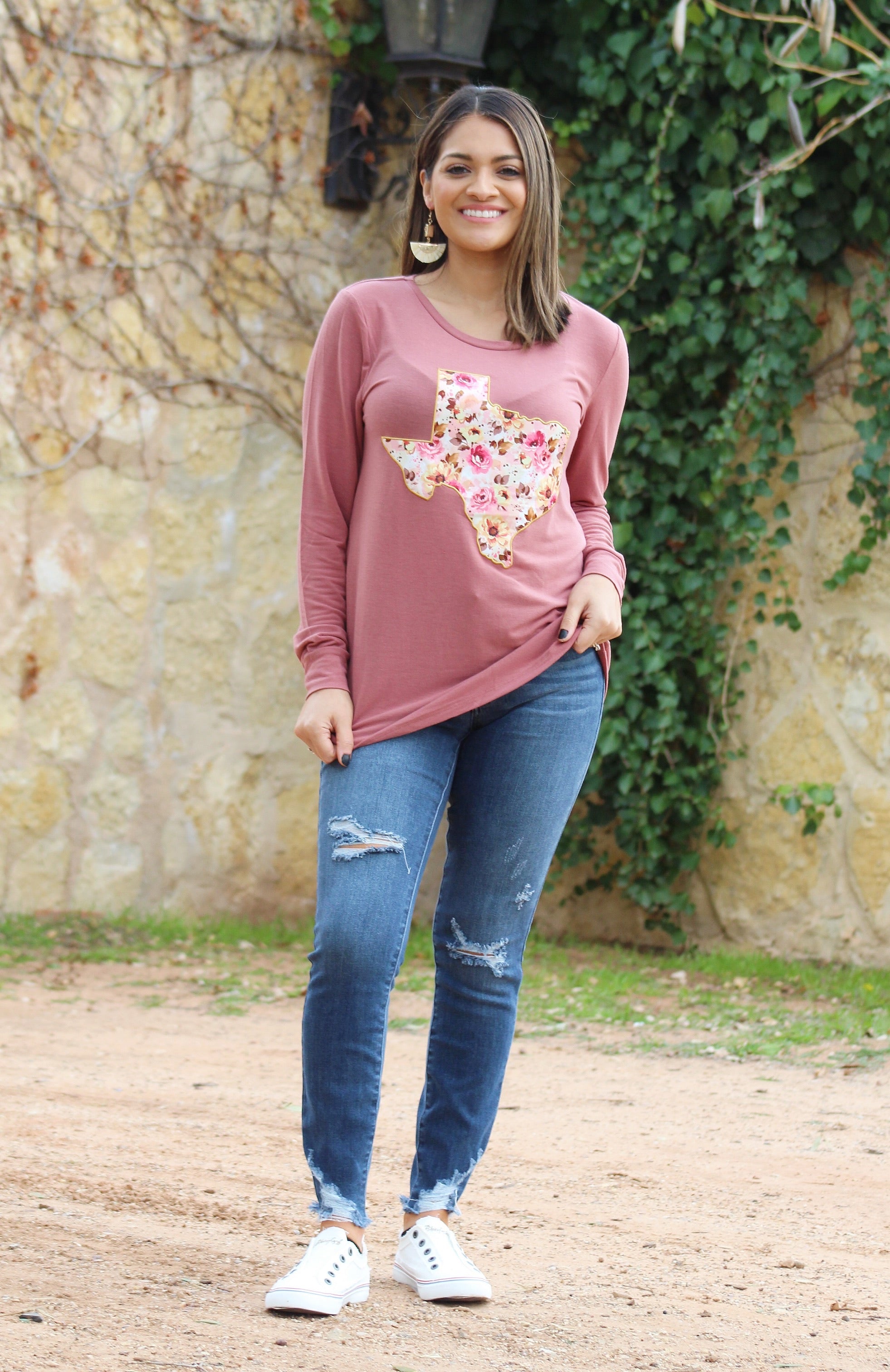 SOFT FLORAL TEE